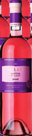 Villányi Frici 2016 Gere Attila (0,75 l) Roséborok - Rose Wines - Rose Weine Szekszárdi Rosé 2017 Pastor Pince (0,75 l) Ezüstös-pink csillogású gyöngyöző bor, amely a