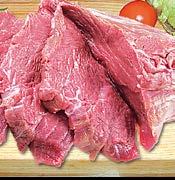 2 kg Marha hátszín vékony, magyar (3-4 cm) Marha pofahús extra