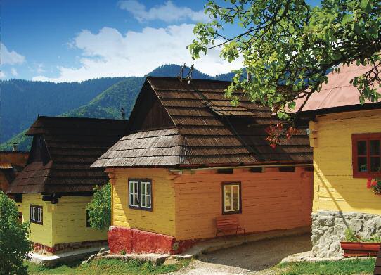 Vlkolinec 3 4 Liptóban járva nem szabad elkerülni a Szlovákia területén legjobb állapotban megőrzött népi építészeti rezervátumot, amely az UNESCO jegyzékébe is bekerült, és amelyről az első írásos