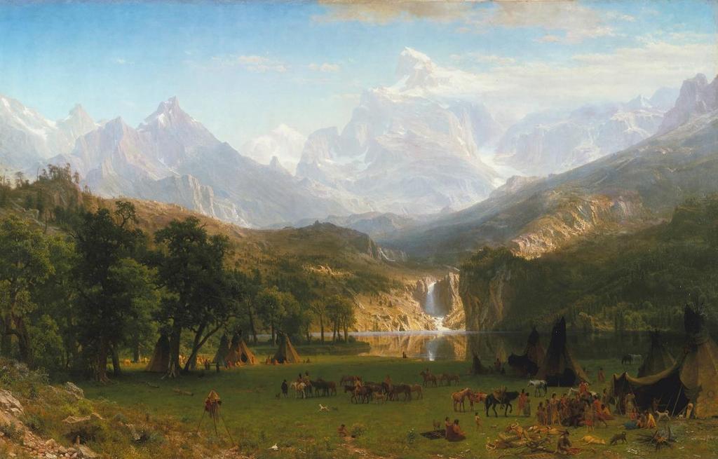 Friedrich, Caspar David: Hegyek felszálló ködben