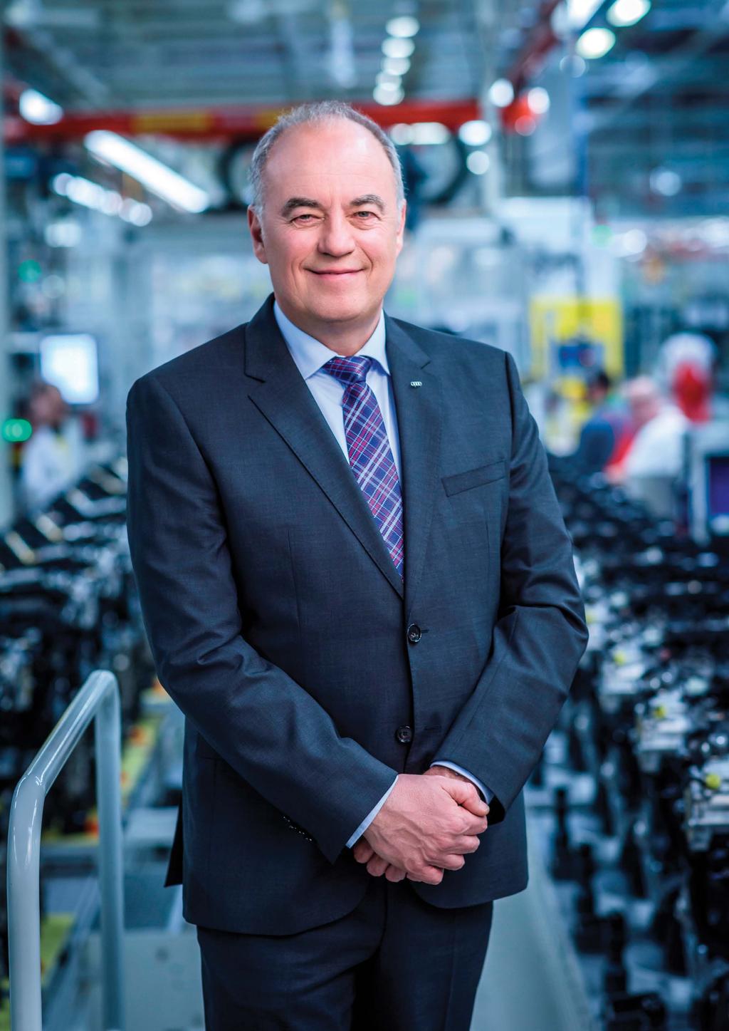 Foreword Dear Readers, Sustainability has been a matter of course at Audi Hungaria for a long time.