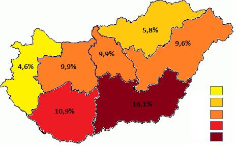 41,2%-ával szemben. Ez az arány hasonlóan alakult az előző évtizedekben is 17, így érdemi változást ebben a tekintetben nem regisztrálhatunk.