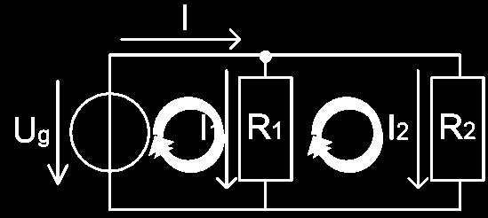 Csík Norbert: Elektrotechnika 4. Második eset a két ellenállás párhuzamosan kötve.