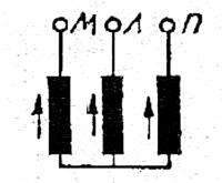A háromfázisú transzformátor állhat három darab különálló, mefelelően összekapcsolt eyfázisú