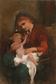 : Capri 91 76. Dr. Kriesch János arcképe (A festő apja), 1891 olaj, vászon, 69 55,3 cm j. j. f.: mon.