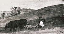 Körösfôi-Kriesch Aladár oeuvre-katalógusa Körösfôi-Kriesch Aladár oeuvre-katalógusa 348. Falu vége, 1905 tempera, vászon Dénes 1939. 117. sz.