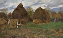 tavaszi tárlat 146. sz. (A művész lakása: Gödöllő, Erdő u. 500.) 350. Tavaszi táj, 1905 tempera, vászon, 43,5 59 cm j. j. l.: mon. 905 MNG ltsz.