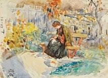 Puszpángfák a hó alatt, 1906 tempera, vászon Dénes 1939. 151. sz. tétel: Dr. K. Lippich Elek hagyatékában irodalom: Nemzeti Szalon 1909. 34/a.