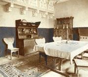 A vallás- és közoktatásügyi miniszter dolgozószobájának berendezése az 1906. évi milánói világkiállításon fénykép 1907 Murália 436.