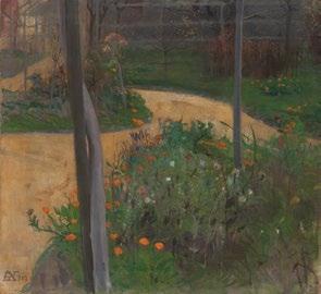 Schmidt Henrikné, Berlin tulajdona 577. Leányom arcképe, 1910 tempera, gesso, fa, 80 21 cm j. f. j.: mon. 910 Dénes 1939. 189. sz. tétel: Sebestyénné, Dr.