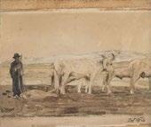 Zách Klára vázlatok, 1910 kréta, papír, 450 310 mm Dénes 1939. 195. sz.