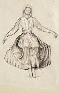 A marosvásárhelyi Kultúrpalota vázlatai, 1912 Színtanulmány: az