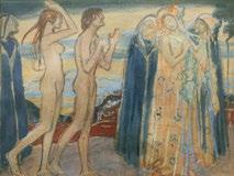 Tavaszi hangulat, 1913 tempera, vászon, 44,5 41,5 cm j. n. MNG ltsz.: 5905 Vétel 1923-ban Dénes 1939. 224. sz.