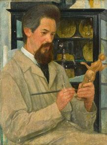 A csanádi egyház megye alapítása, 1915 1917 freskó Papnevelde, Temesvár (lemeszelve) Dénes 1939. 243. sz. tétel Dénes 1939. 13. kép; Farkas 2014. 34., 35.