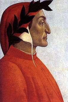 (Dante Alighieri arcképe) g, Melyik korstílusban alkotott a képen látható személy?