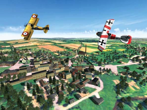BEMUTATÓ Antantos repülõtér télvíz idején WINGS-EMULÁTOR V6.05 WINGS OF WAR GYORSNÉZET KATEGÓRIA Repülõgép-szimulátor KÖRNYEZET I.