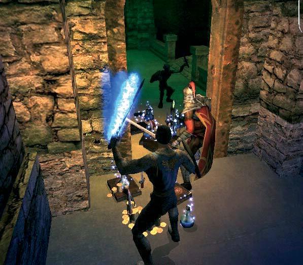 ÚJDONSÁGOK MODERN IDŐK DUNGEON LORDS Napjainkban egyre népszerûbb a 3D-s hack n slash RPG, ám az kissé meglepõ, hogy egy olyan élõ legenda is ilyen játék készítésébe fogjon, mint D. W. Bradley.