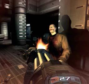 oprendszeren is mûködni fog a Doom 3 (az alapjáték ugyanis csak XP-n indul el: no comment ); az elsõ magyarítást; illetve a gore patch-et, amelynek köszönhetõen még több vért onthatunk.