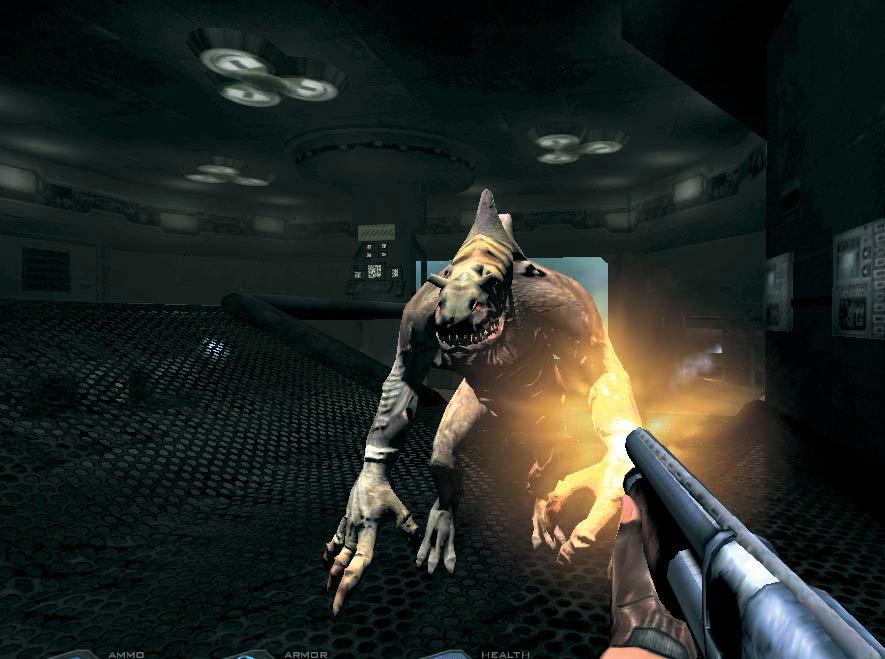 BEMUTATÓ A kollega leheveredett egy kicsit ezen a kellemes helyen AHA, DOOM 3 PERSZE KREED A 2002-es Milián Cannes-ban a Russobit-M standja elõtt találkoztunk elõször a játék mûködõ verziójával ott