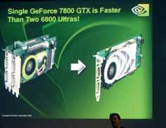 Majd hirtelen sötét lesz és két hatalmas motoron berobog az NVIDIA két fontos embere, miközben tűzijáték világítja be a termet: jól indul a buli.