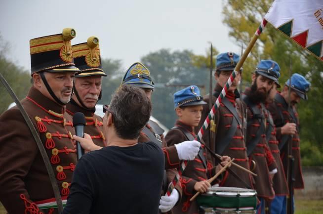 sorfalunk előtt. 2016. szeptember 17.-én zászlóaljunk a III.
