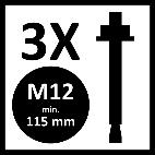 (opcionális) Cikkszám: 100356 4404 Állítható hossz: 325-400 mm