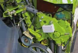 4,43 ha/h 12,93 l/ha 42,4 t/h 1,05 l/t 16,6 t/h 2,67 l/t 4,33 ha/h 10,23 l/ha Az értékek tényleges munkaidôre vonatkoznak, azaz