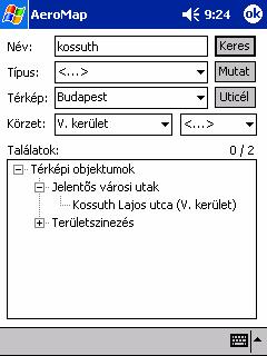 Az AeroMap egyik különlegessége a nagyfelbontású térképmegjelenítés.