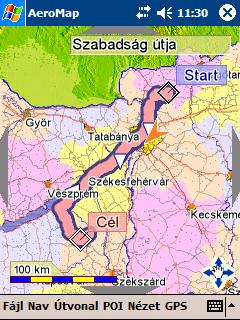 ver jelenlegi képességeinek határa. A problémát tovább orvosolandó, felhasználjuk a rendszer azon tulajdonságát, hogy képes az útvonalterveket dinamikusan módosítani.