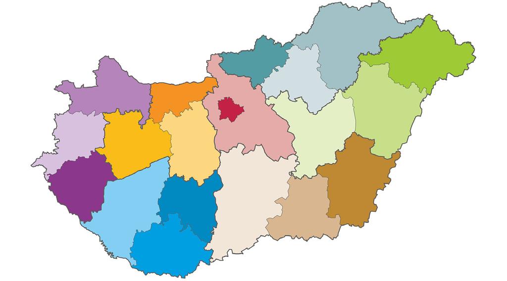 A projekt megvalósításának helyszínei A projekt az ország kevésbé fejlett régióira (Észak-Magyarország, Észak-Alföld, Dél-Alföld, Közép-Dunántúl, Nyugat-Dunántúl, Dél-Dunántúl) terjed ki, az ott