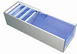 A FinnFlow rendszer alkalmazása A FinnFlow rendszerek például ülepítő medencékben, homokkotrókban és flotációs tartályokban alkalmazhatók.