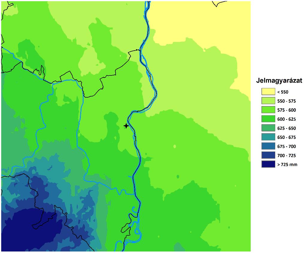 3.2.2.2. Csapadék jellemzők A csapadék a hőmérséklettel ellentétben sem térben, sem időben nem folytonos meteorológiai elem.