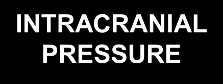 CPP = MABP - ICP CEREBRAL PERFUSION PRESSURE MEAN ARTERIAL BLOOD PRESSURE