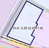 területfelhasználási egység FRSZ szerint építhető sorszám jele területe bs bsá bsp általános parkolásra fordítható 2Vi 2 62281 3,25 2,25 1,00 140 132 62 281 KÉSZ szerint építhető parkolásra övezet