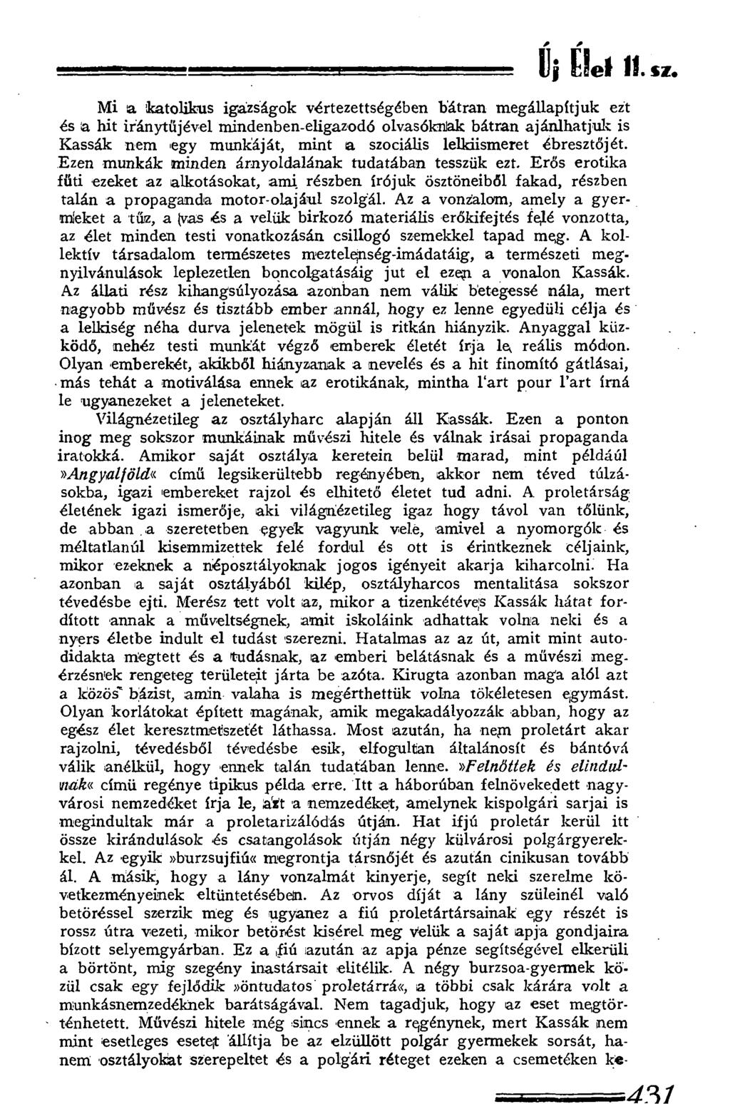Új Élei 11. sz.