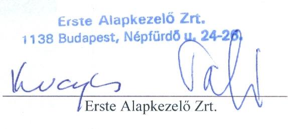 Az Erste Alapkezelő Zrt.