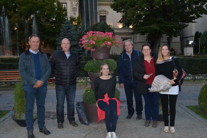 23 A második napon a projekt résztvevői Románvásárban (Roman) megtekintették a