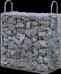 Kőzetfajta: Bazalt Gabion