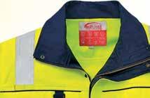 zippzár HiVis Multi-Norm kabát EN ISO 11612 A1+A2, B1, C1, E3, F1 EN ISO 11611 CLASS 1