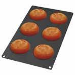 MUFFIN6 KÉSZLET 6 x ( Ø 7 cm x H=4 cm) 325x175 Kivitel: szilikon.