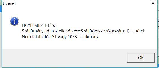 Az ARUREG ablakban Új adat rögzítésére kattintva az ÁTM szállítás jelölőnégyzet bekapcsolásával alapértelmezésre kerülnek az alábbi adatok: - Üzenet típusa: ELEKTM - Forgalom jellege: Import -