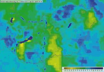 Az időjárási állapothatározók mellett a közeljövőben átadásra kerülő hidrometeorológiai állomáshálózat révén 15 korszerű, automata talajnedvesség-mérő szenzor adatai is rendelkezésre fognak állni.