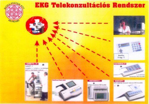 A Rendszer tesztelésekor az Ország legkülönbözőbb részéből érkeztek EKG felvételek a konzultációs központhoz.