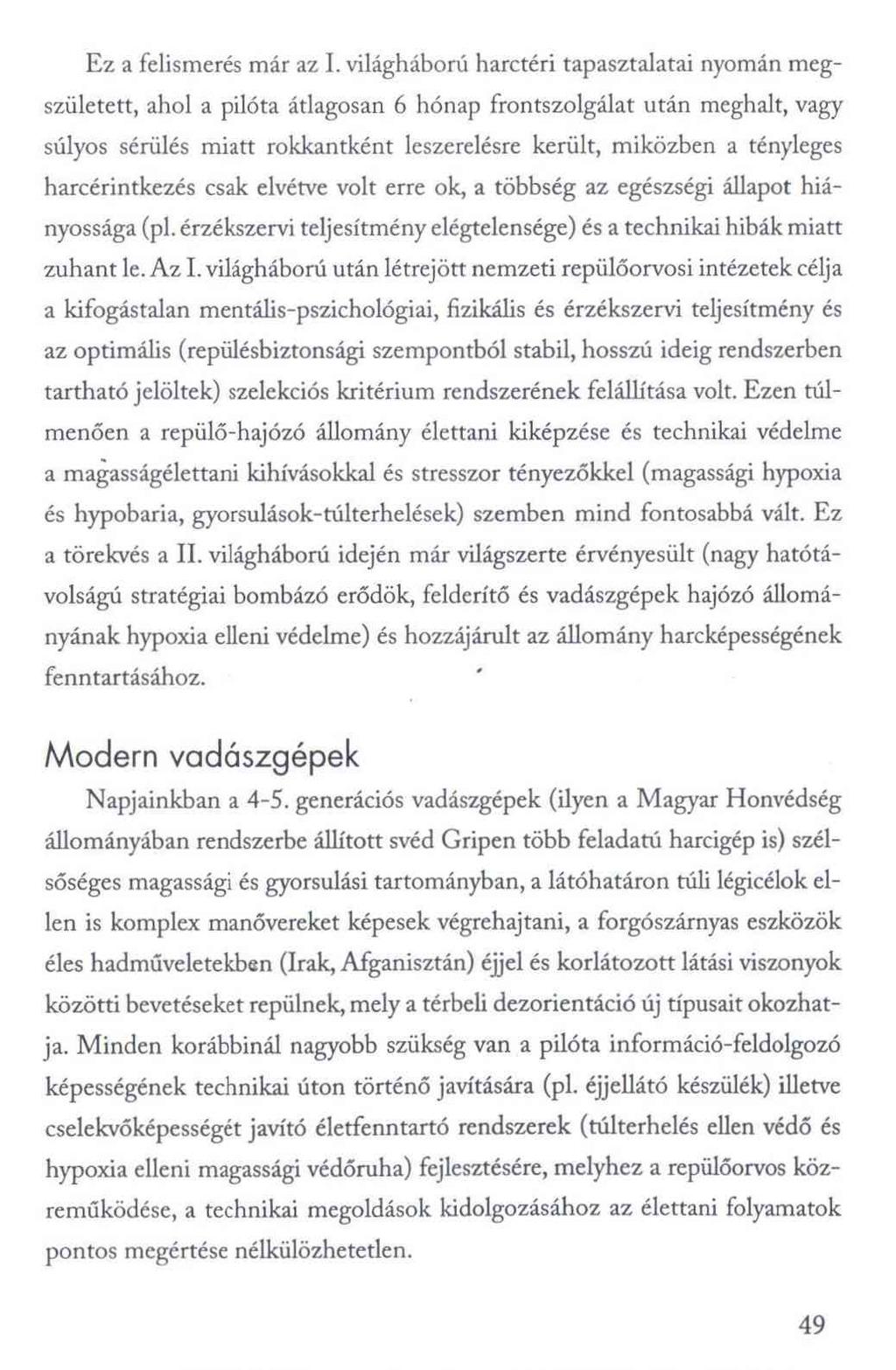 Ez a felismerés már az I.