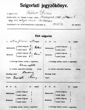 GÁBOR DÉNES Nobel-díjat 1971-ben kapott a holográfiai módszer felfedezéséért és fejlesztéséhez való hozzájárulásért. 1900. június 5-én Budapesten született. A magyar királyi Állami Főreál (Markó u.