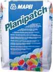 Tapadási tulajdonságainak növelésére a Planipatch bekeverhető Latex Plus-szal. Állag: finom por. Szín: szürke.