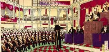 În anul 1912 când moare împăratul Meiji, Japonia era deja o mare putere a lumii. În nici o jumătate de secol, bilanțul epocii Meiji este unul impresionant.