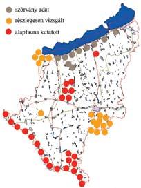 JUBILEUMI KÖTET Somogy területi feltárását tekintve a kutatások elhelyezkedését és intenzitását három kategória szerint mutatjuk be.