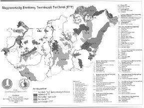 intézkedéscsoport: A vidéki élet minősége és a vidéki gazdaság diverzifikálása Az ÉTT-k területi aránya (Összes vadföld, vadlegelő 2004-ben: 63,991 0,68%!