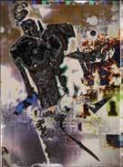 / Magunk közt szólva II. 2010. digital print of collage / kollázs digitális nyomata, 13,56x20 cm DROZSNYIK István 1951.